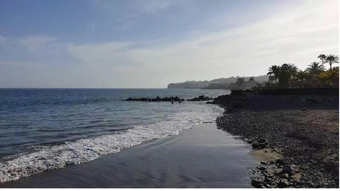 Apto. Acogedor En Bahia Feliz A 100Mts De La Playa San Bartolomé Dış mekan fotoğraf